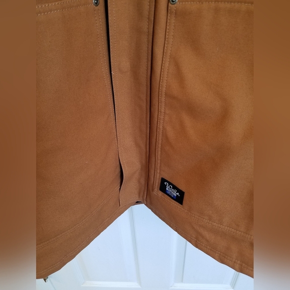 Walls Men's Blizzard Pruf Jacket Brown Large Tall Chest 42 -44  Quilt Lined - Picture 5 of 17